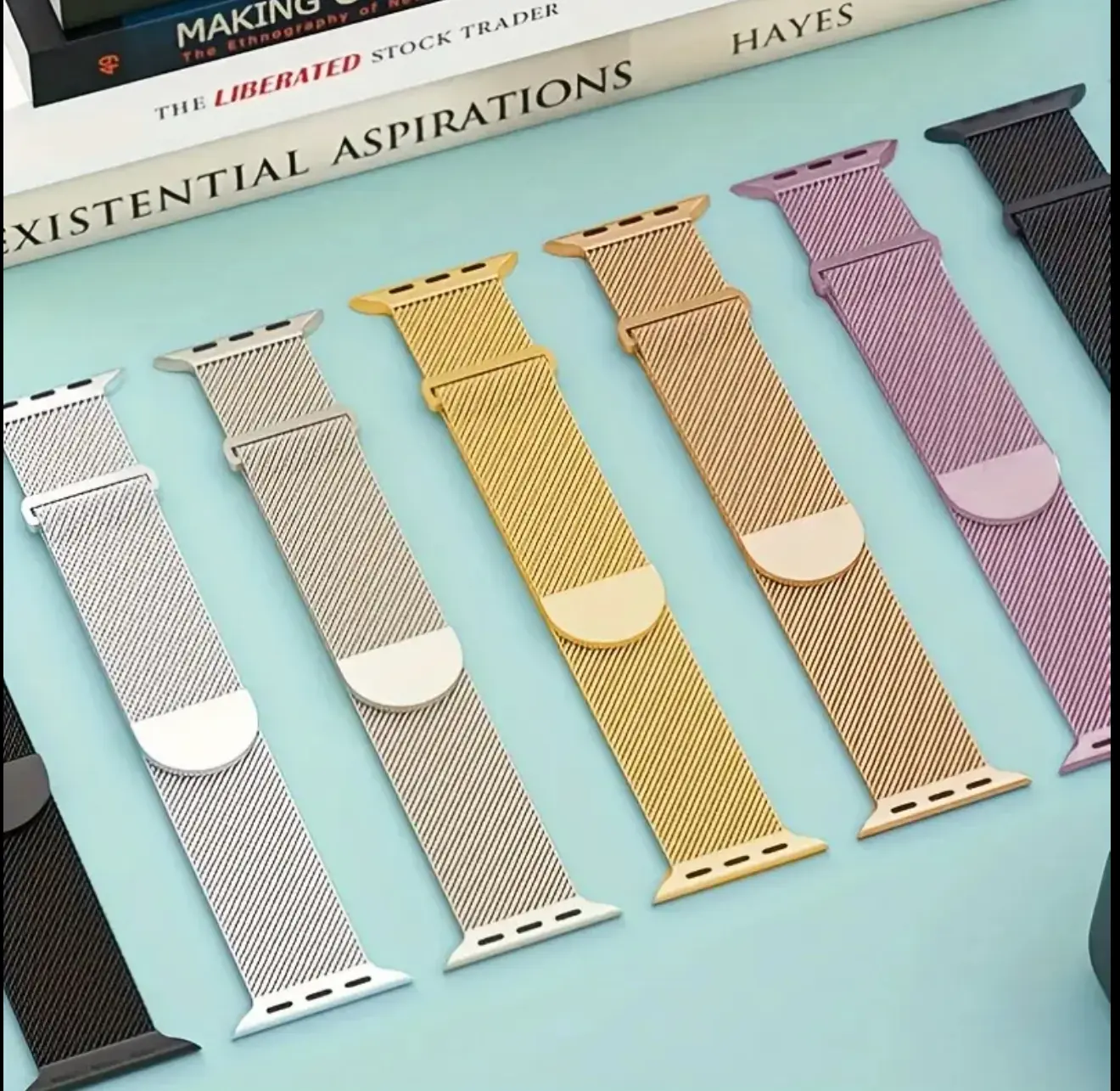 Silver Milanese Stainless Steel Mesh Band