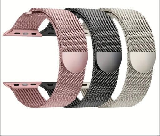 Silver Milanese Stainless Steel Mesh Band