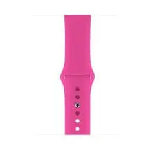 Pink Silicon strap for Apple Watch series