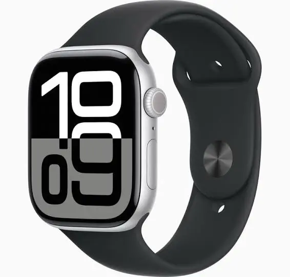 Apple Watch Series 11 – Jet Black with silver head