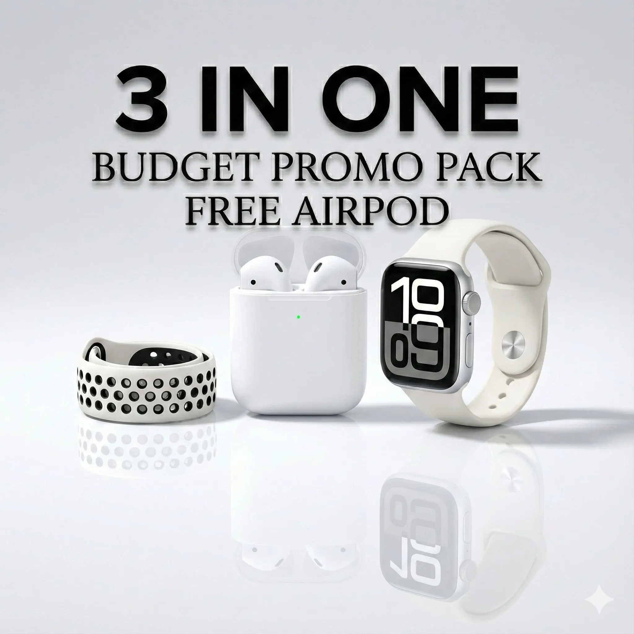 3 in 1 Budget series 10 White edition